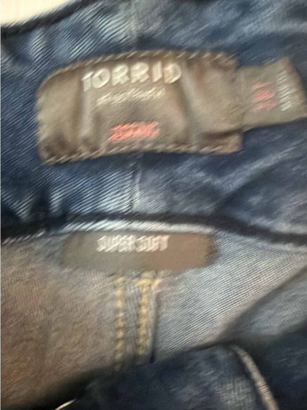 torrid Dark Blue High-Rise Skinny Jeans - Picture 3 of 5